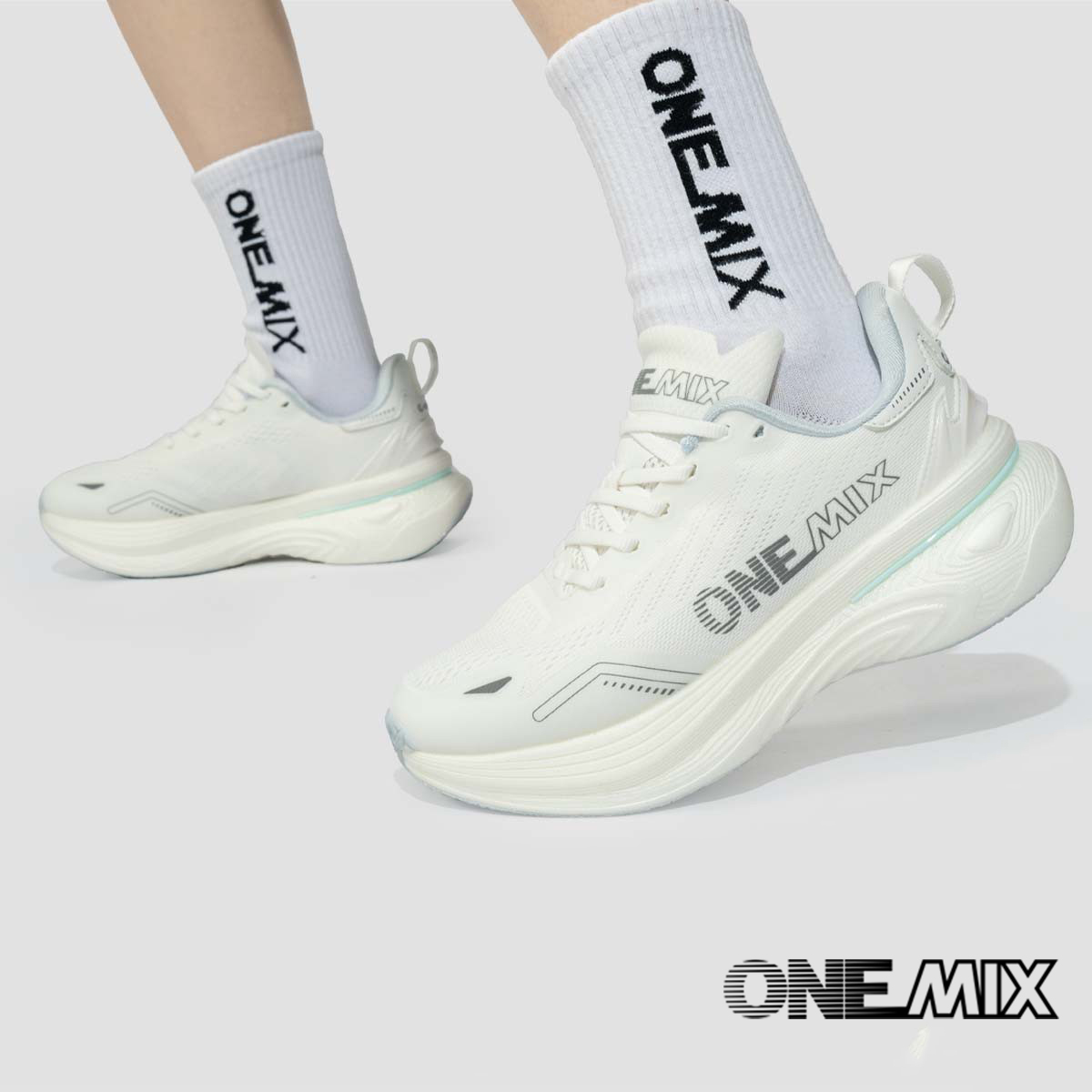 ONEMIX New Shock-Absorbing and - Lightweight Road Running Shoes 评论和价格