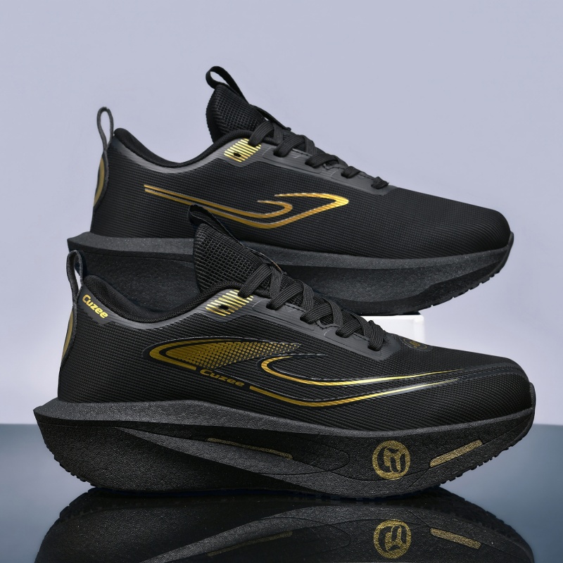 Men Running Shoes Carbon Board - Breathable Mesh Athletic Shoes 评论和价格
