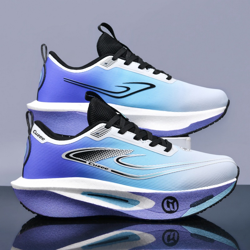 Men Running Shoes Carbon Board - Breathable Mesh Athletic Shoes 评论和价格
