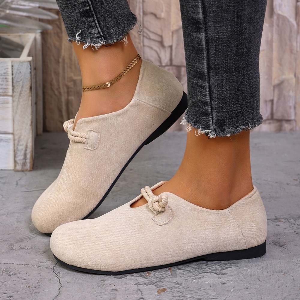 Women Flat Loafers Round Toe K - Heels 评论和价格