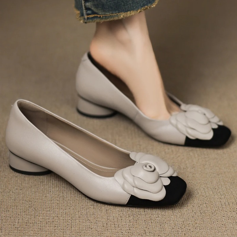 Plus size 34-41 women's sheeps - Heels 评论和价格