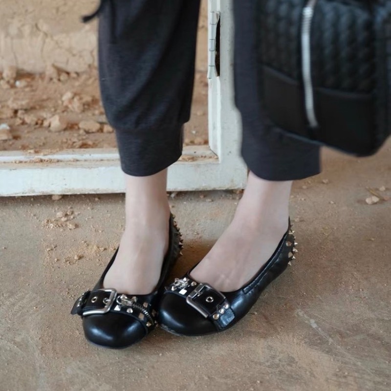 Bolt Round-head Single Shoe Wo - Boots 评论和价格
